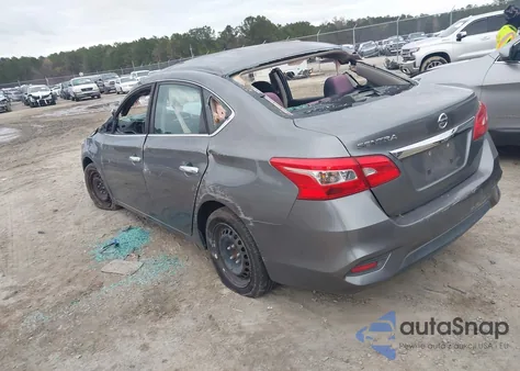 2018 Nissan Sentra S z USA, uszkodzony, nr VIN 3N1AB7AP0JY285277